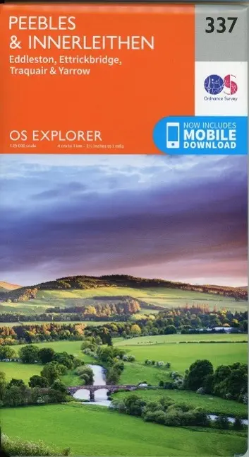 Cover: 9780319245897 | Peebles and Innerleithen | Ordnance Survey | (Land-)Karte | Englisch
