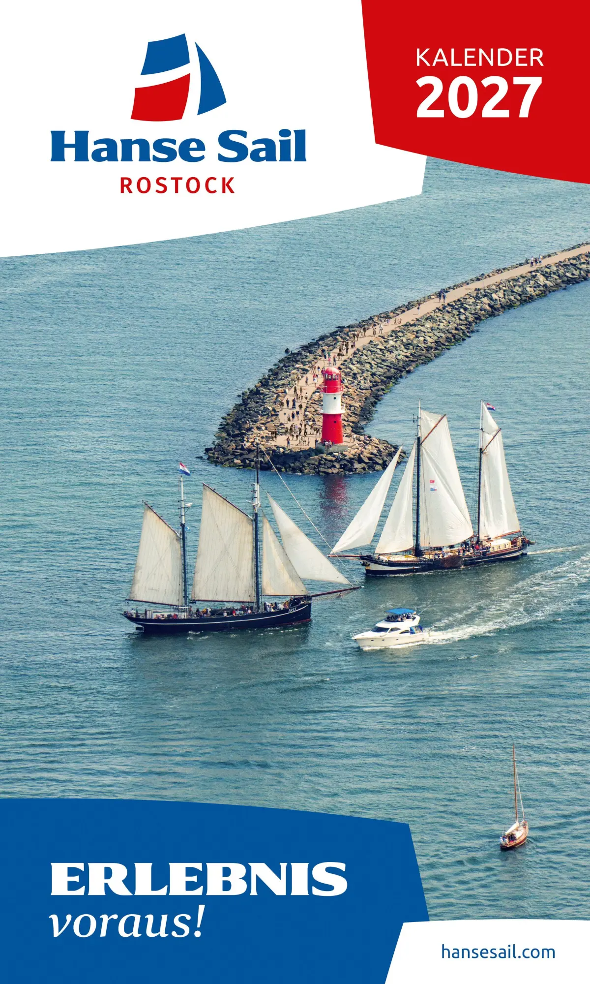 Cover: 9783356025897 | Kalender Hanse Sail 2027 | Büro Hanse Sail | Kalender | 13 S. | 2027