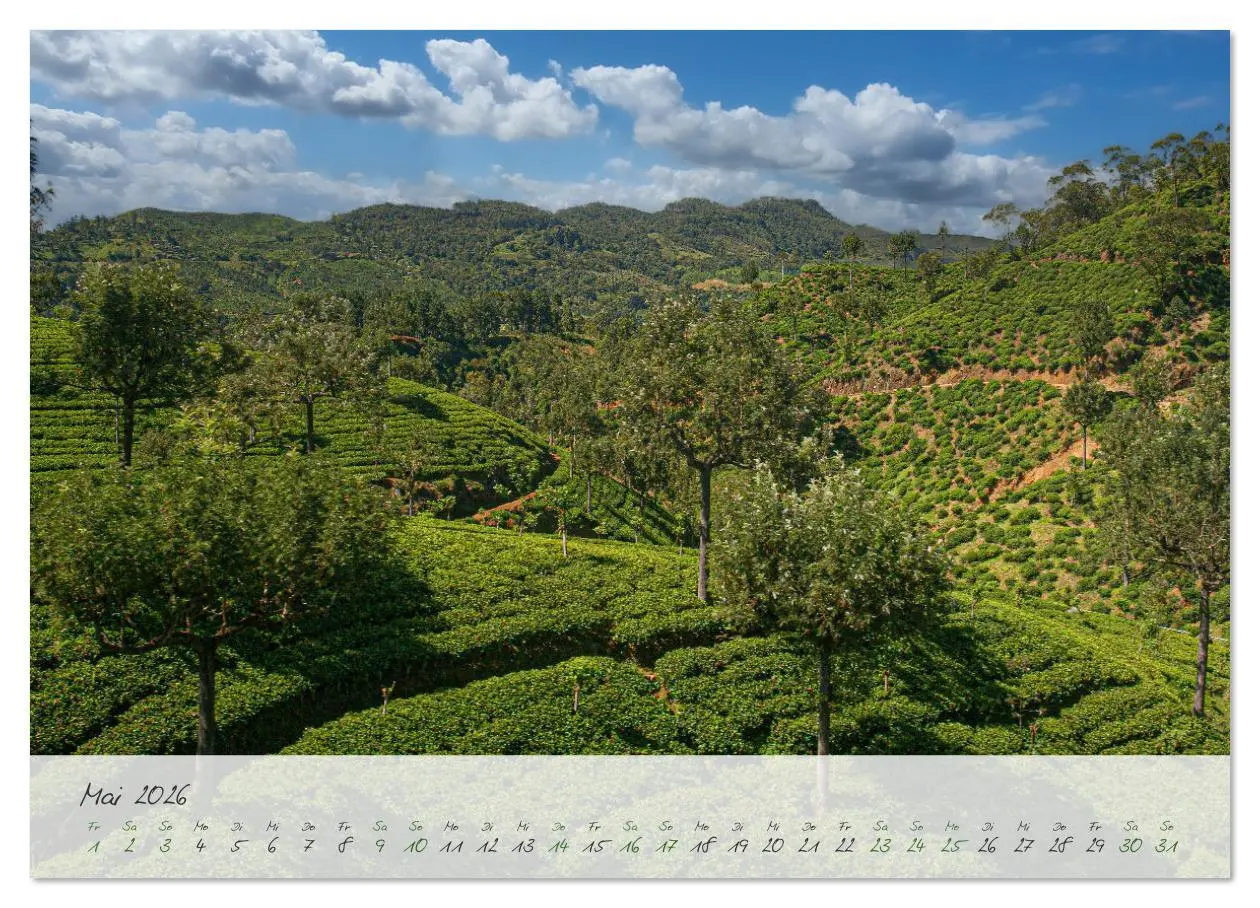 Bild: 9783457315897 | Verliebt in Sri Lanka (Wandkalender 2026 DIN A3 quer), CALVENDO...