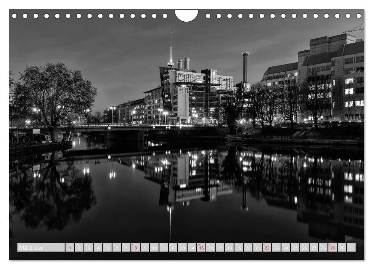 Bild: 9783516025897 | Berliner Ansichten in Schwarz und Weiß (Wandkalender 2026 DIN A4...