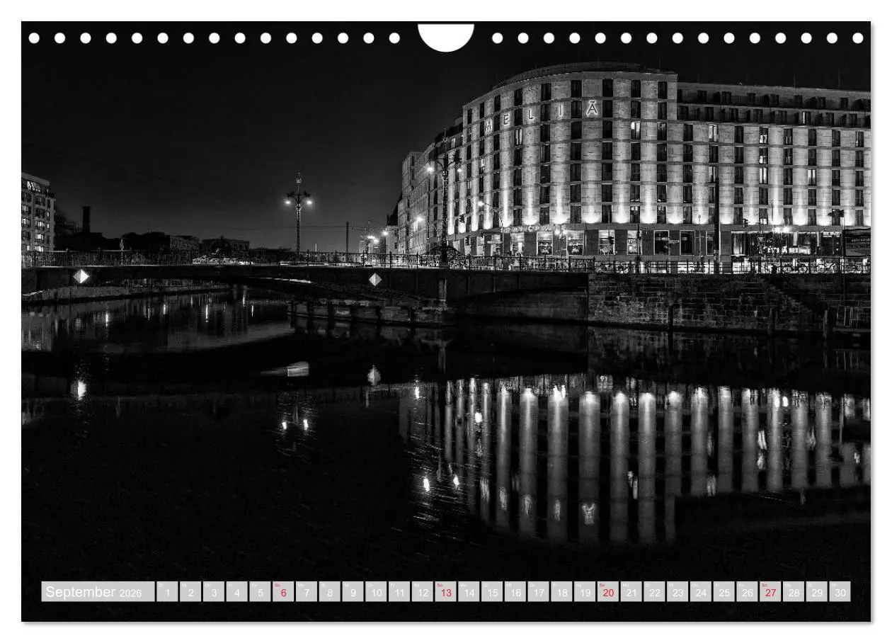 Bild: 9783516025897 | Berliner Ansichten in Schwarz und Weiß (Wandkalender 2026 DIN A4...