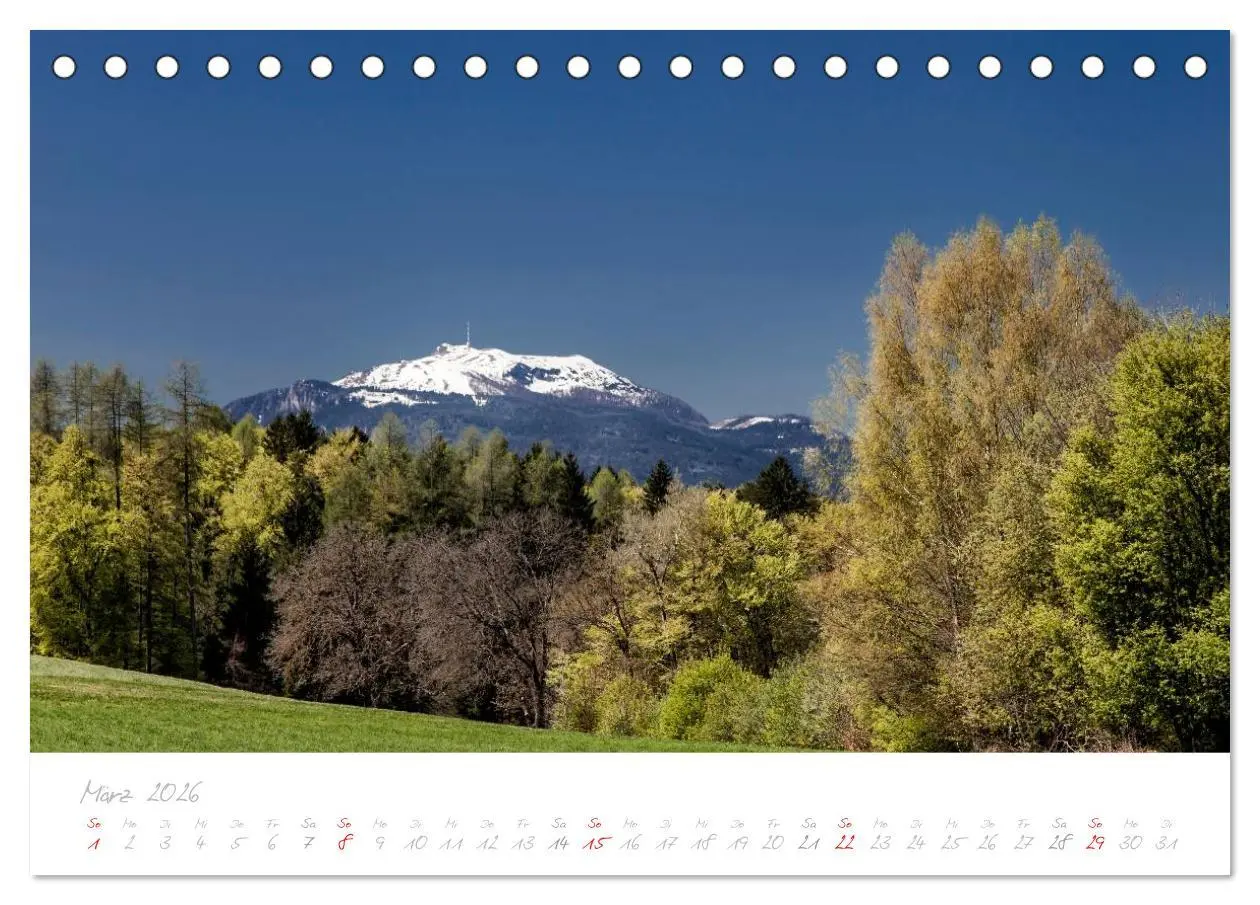 Bild: 9783516195897 | Im Süden von Österreich (Tischkalender 2026 DIN A5 quer), CALVENDO...