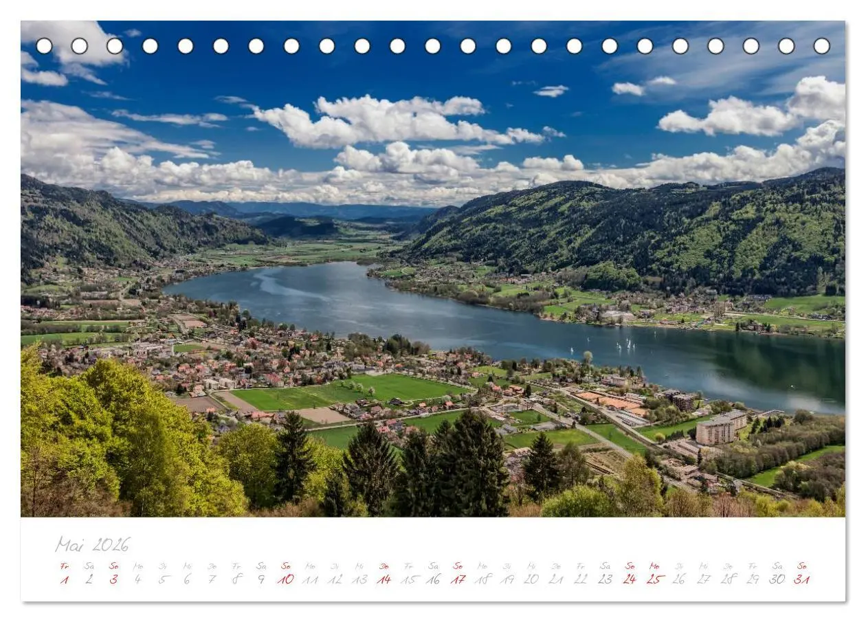 Bild: 9783516195897 | Im Süden von Österreich (Tischkalender 2026 DIN A5 quer), CALVENDO...