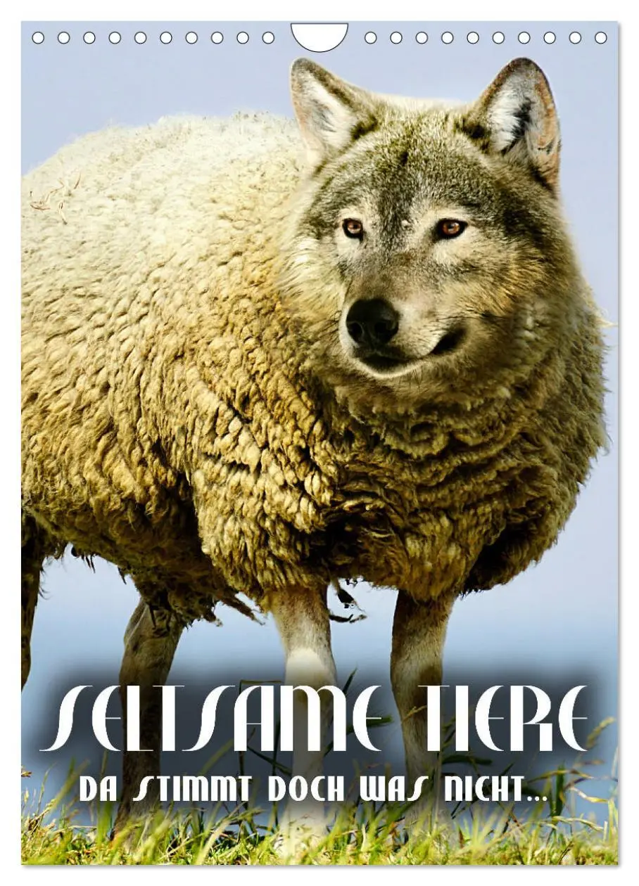 Cover: 9783516405897 | Seltsame Tiere - da stimmt doch was nicht... (Wandkalender 2026 DIN...