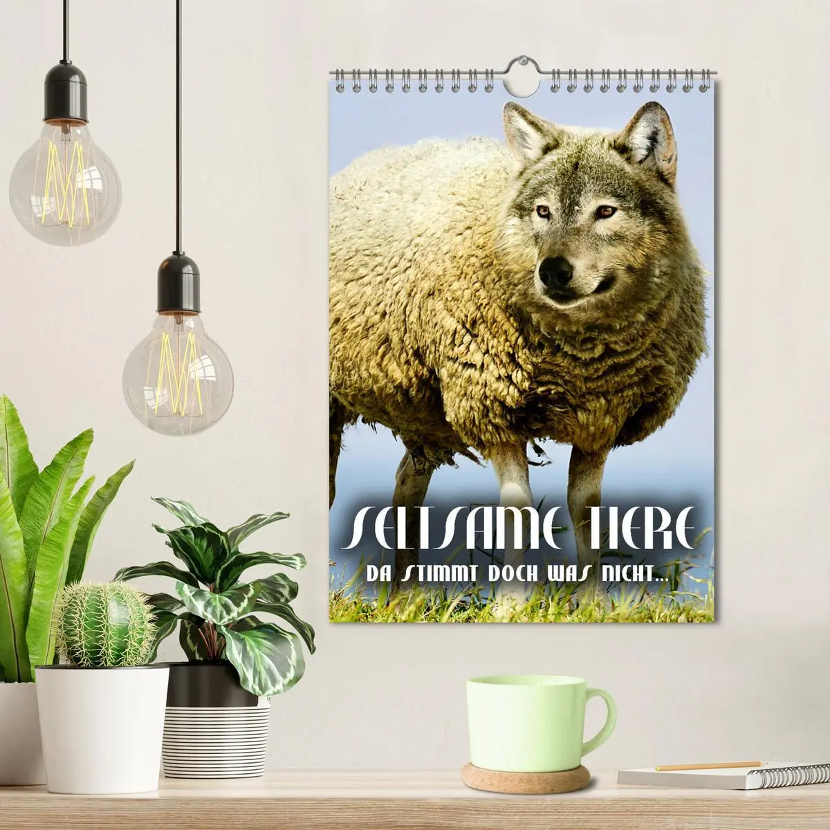 Bild: 9783516405897 | Seltsame Tiere - da stimmt doch was nicht... (Wandkalender 2026 DIN...