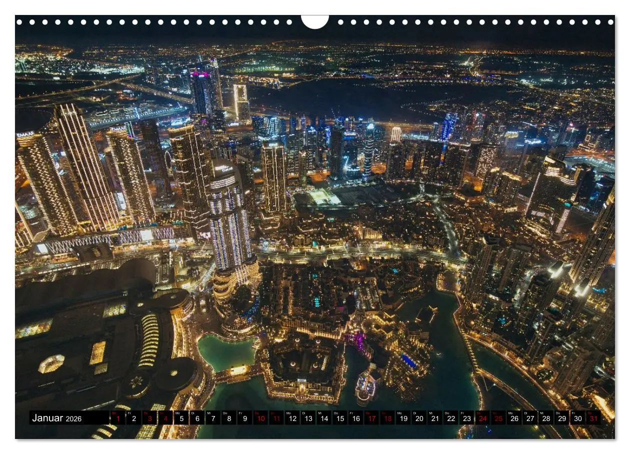 Bild: 9783516645897 | Dubai Panoramen (Wandkalender 2026 DIN A3 quer), CALVENDO...