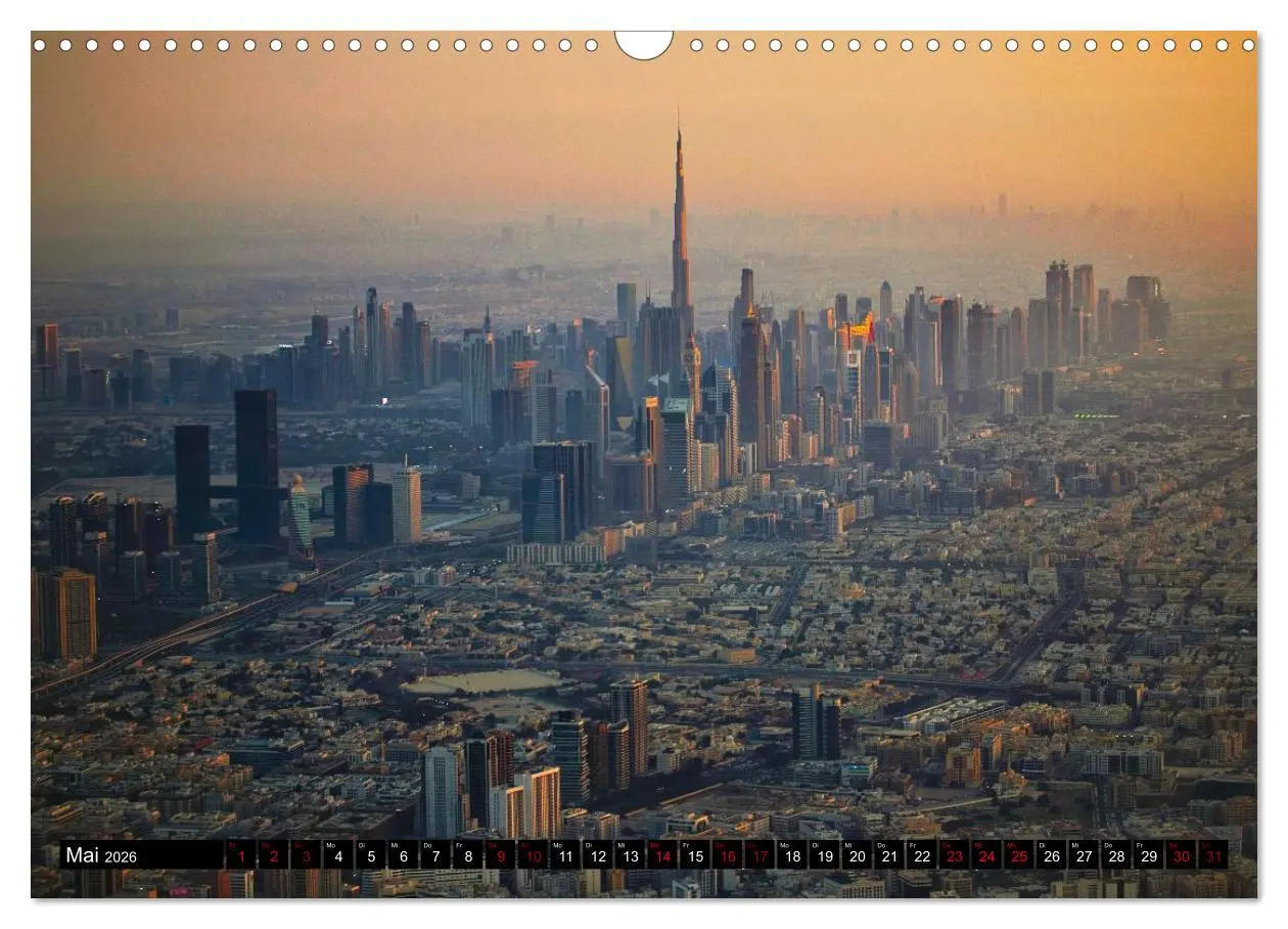 Bild: 9783516645897 | Dubai Panoramen (Wandkalender 2026 DIN A3 quer), CALVENDO...