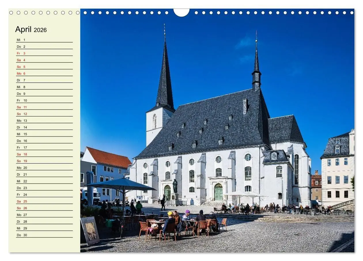 Bild: 9783516715897 | Weimar - Mit Plan durch das Jahr (Wandkalender 2026 DIN A3 quer),...