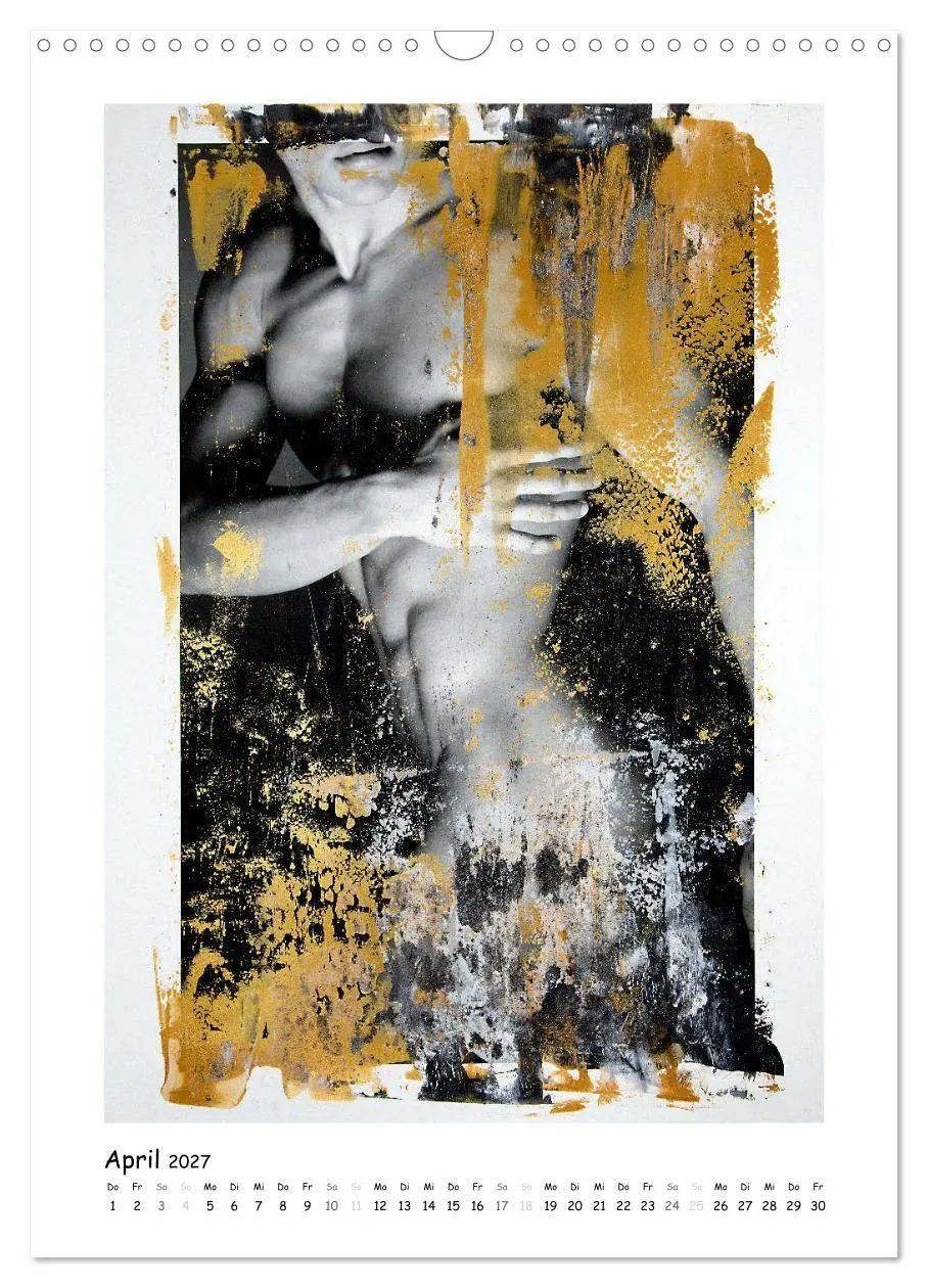 Bild: 9783569805897 | Overpainted... Männer (Wandkalender 2027 DIN A3 hoch), CALVENDO...