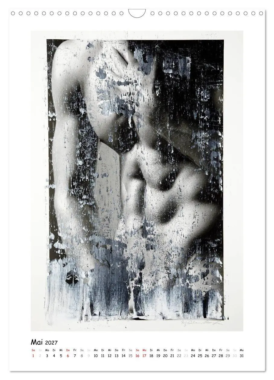 Bild: 9783569805897 | Overpainted... Männer (Wandkalender 2027 DIN A3 hoch), CALVENDO...