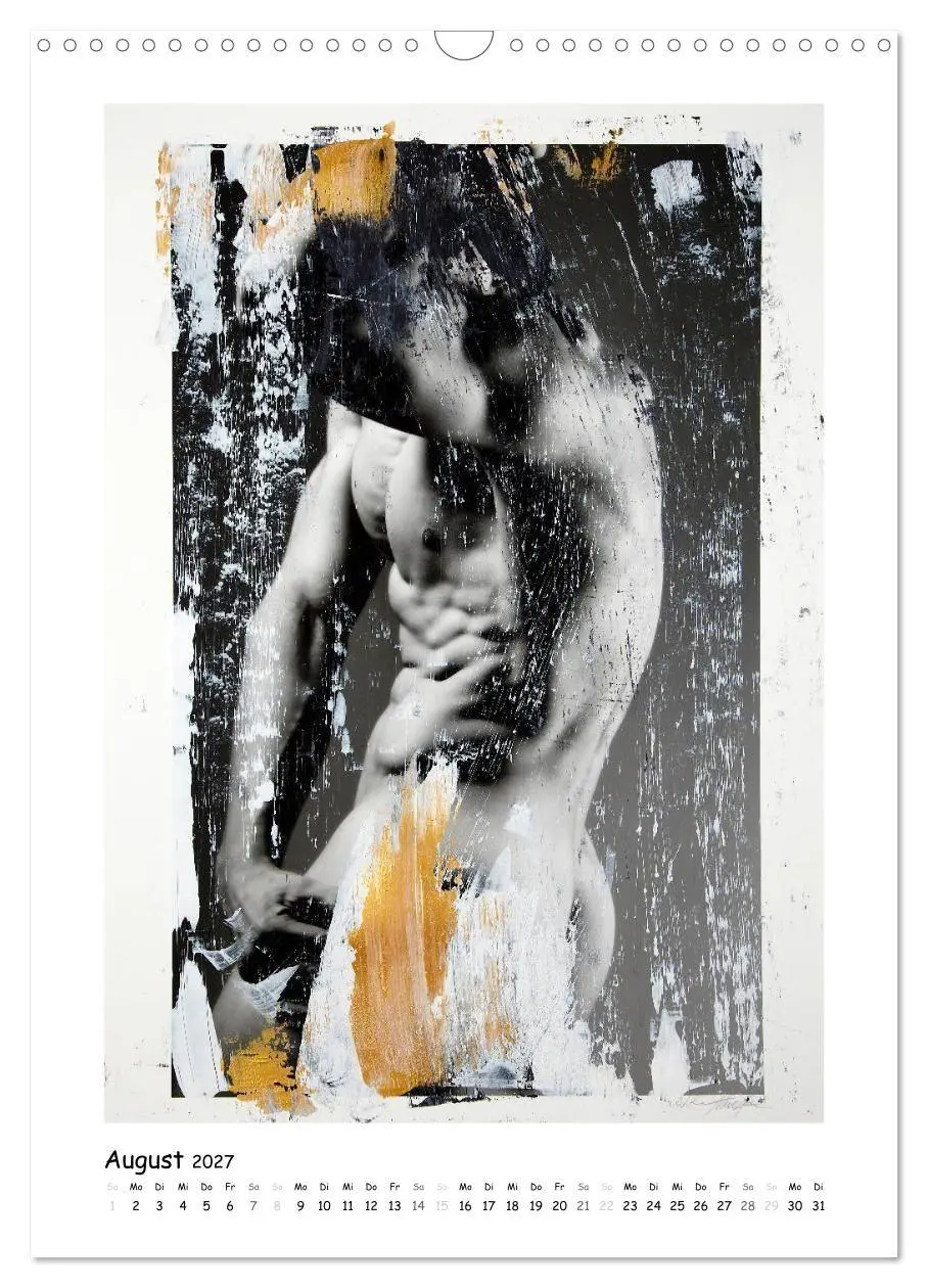 Bild: 9783569805897 | Overpainted... Männer (Wandkalender 2027 DIN A3 hoch), CALVENDO...