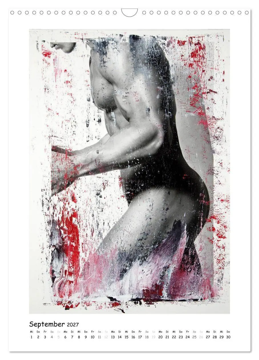 Bild: 9783569805897 | Overpainted... Männer (Wandkalender 2027 DIN A3 hoch), CALVENDO...