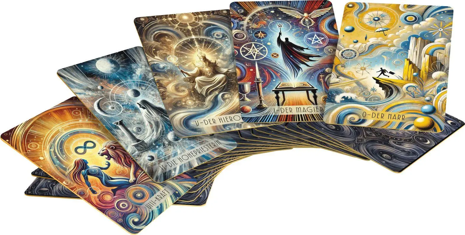 Bild: 9783868265897 | Soulmirror Tarot - 78 Karten mit Buch - (Soul Path, sensitive...