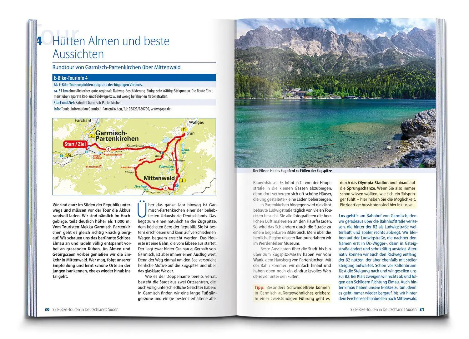 Bild: 9783991545897 | BVA Die 55 schönsten E-Bike Touren in Deutschlands Süden | Taschenbuch