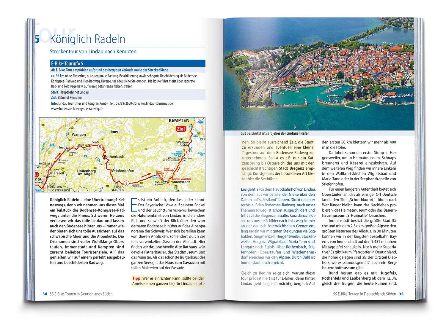 Bild: 9783991545897 | BVA Die 55 schönsten E-Bike Touren in Deutschlands Süden | Taschenbuch