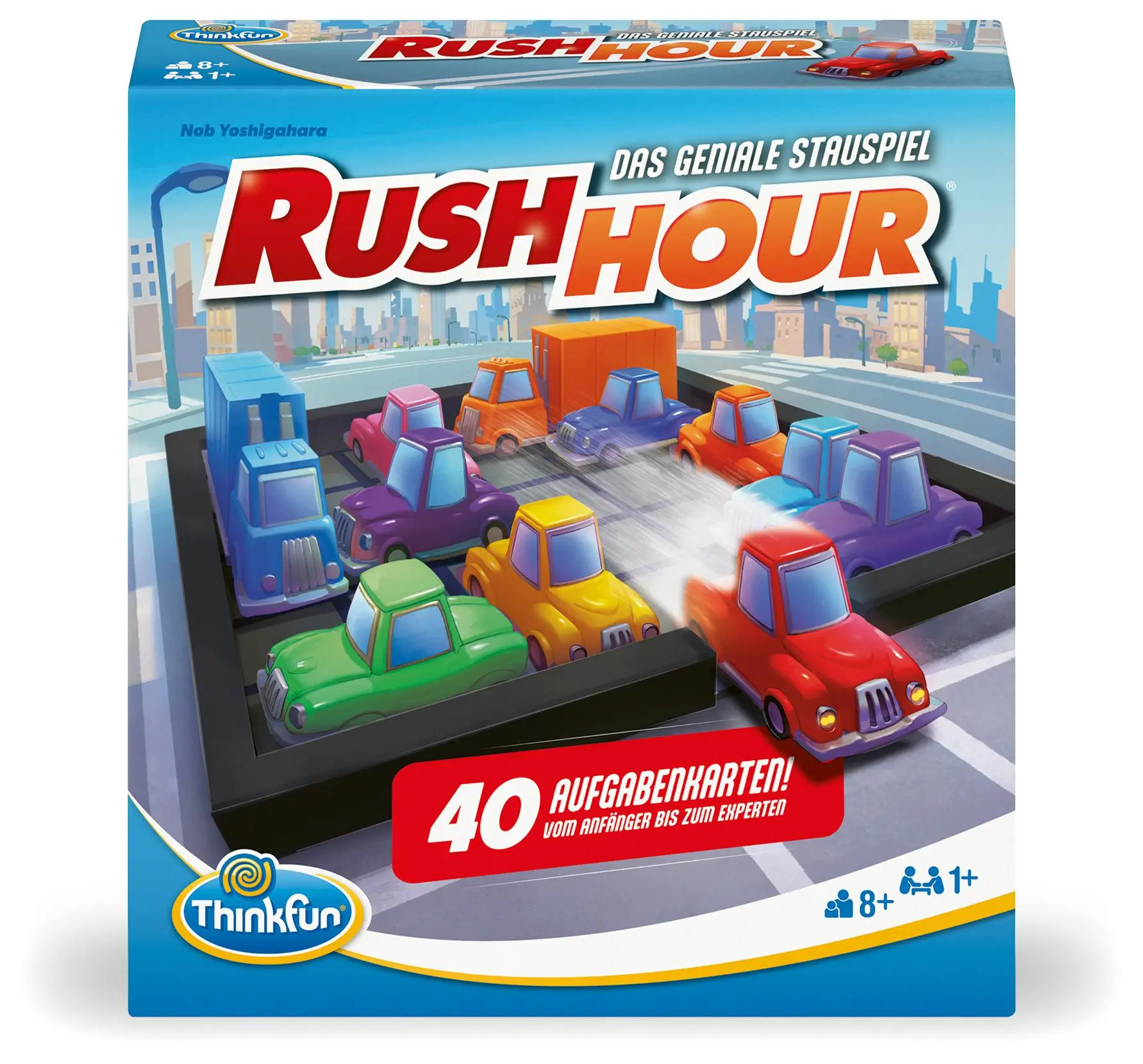 Cover: 4005556765997 | ThinkFun Rush Hour® - Logikspiel ab 8 Jahre | Das geniale Stauspiel!