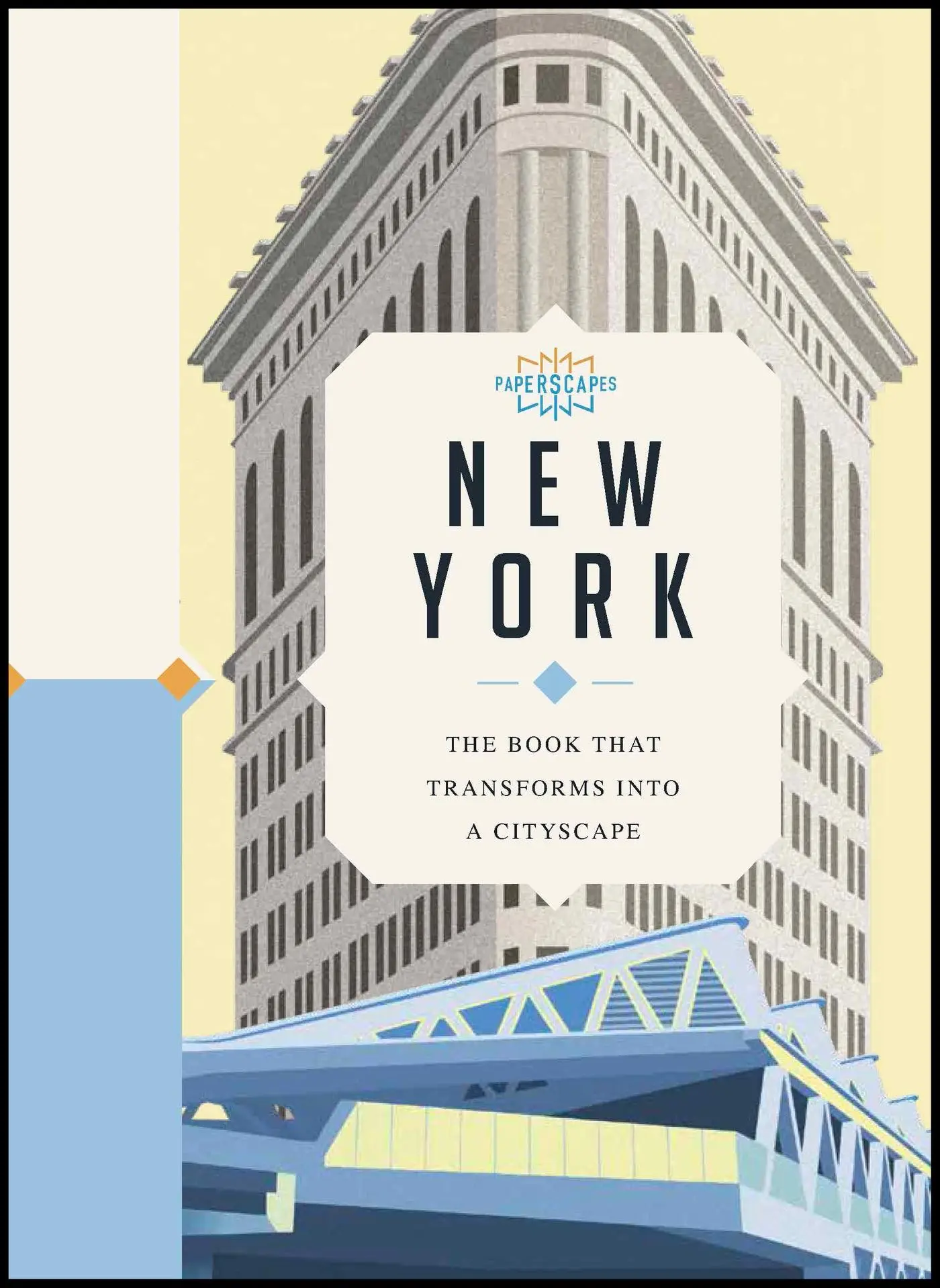 Cover: 9780233005997 | Paperscapes: New York | The Book That Transforms Into a Cityscape