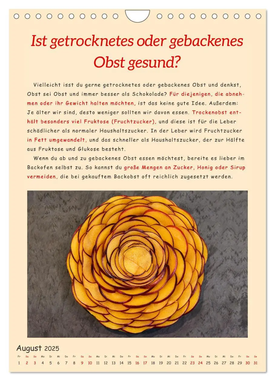 Bild: 9783457235997 | Süßes Glück: Süßigkeiten genießen und gesund bleiben (Wandkalender...