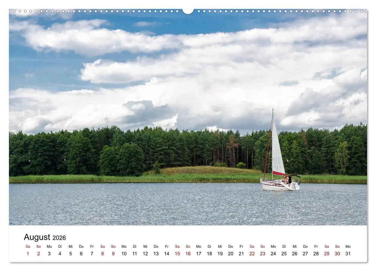 Bild: 9783457925997 | Masuren 2026 - Land der 1000 Seen (Wandkalender 2026 DIN A2 quer),...