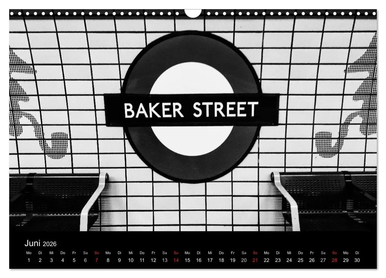 Bild: 9783516015997 | Unterwegs in London (Wandkalender 2026 DIN A3 quer), CALVENDO...