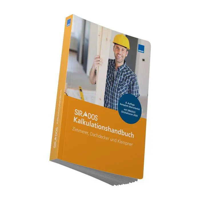 Cover: 9783811105997 | SIRADOS Kalkulationshandbuch Zimmerer, Dachdecker und Klempner | Buch