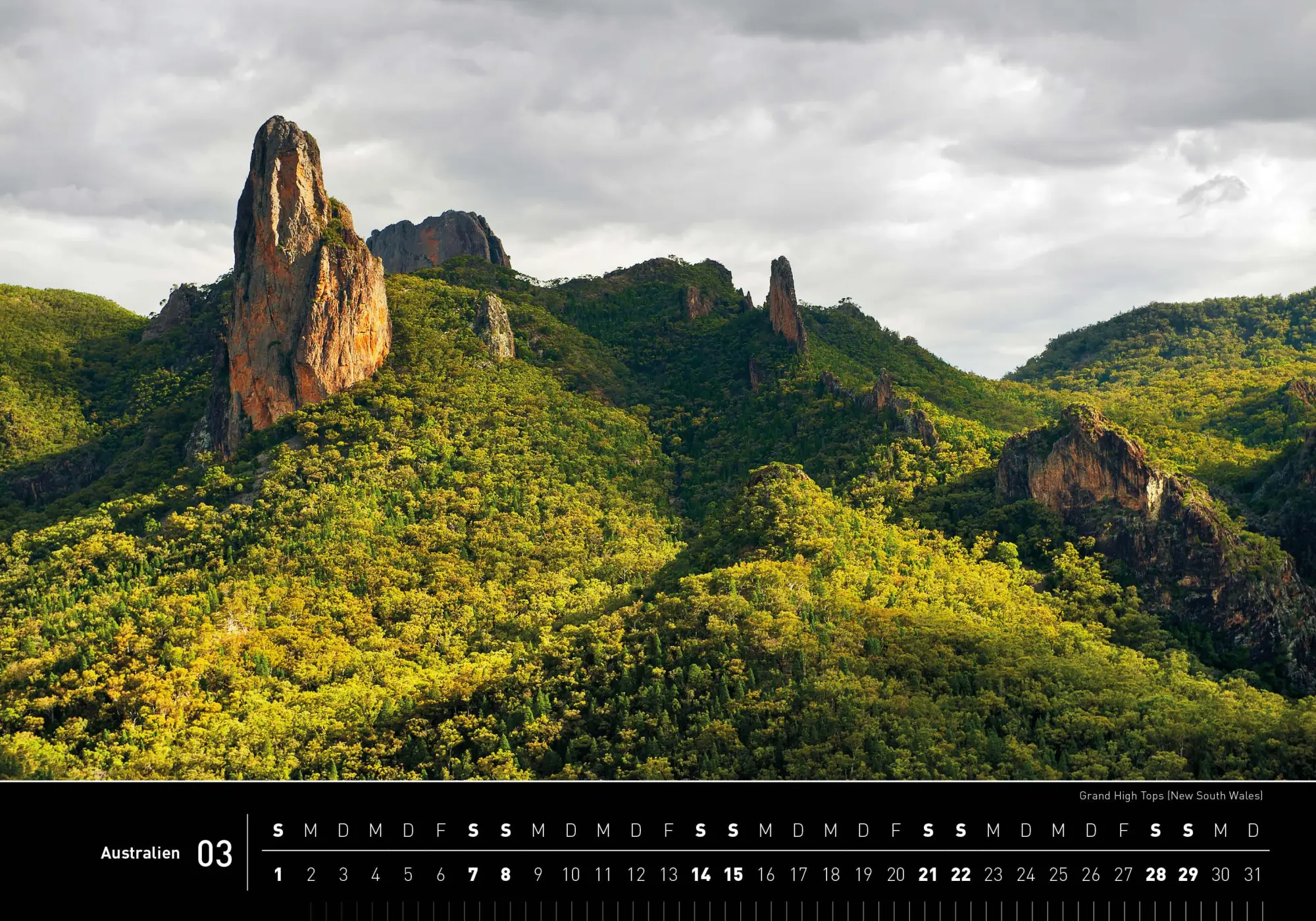 Bild: 9783968555997 | Australien Premiumkalender 2026 | Ingo Öland | Kalender | 14 S. | 2026