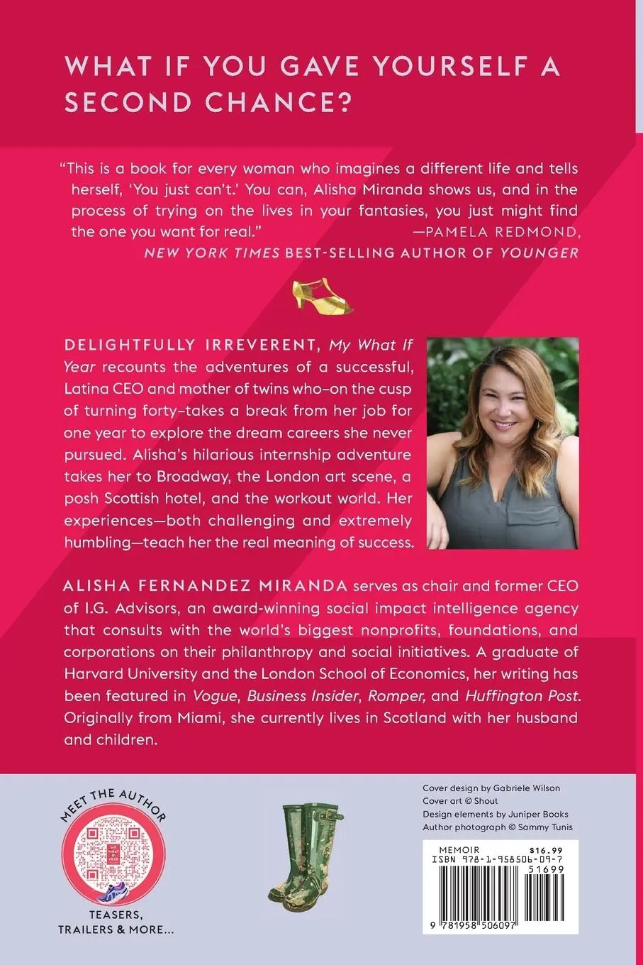 Rückseite: 9781958506097 | My What If Year | A Memoir | Alisha Fernandez Miranda | Taschenbuch