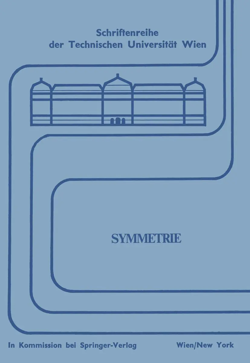 Cover: 9783211816097 | Symmetrie | A. Preisinger | Taschenbuch | vi | Deutsch | 1980