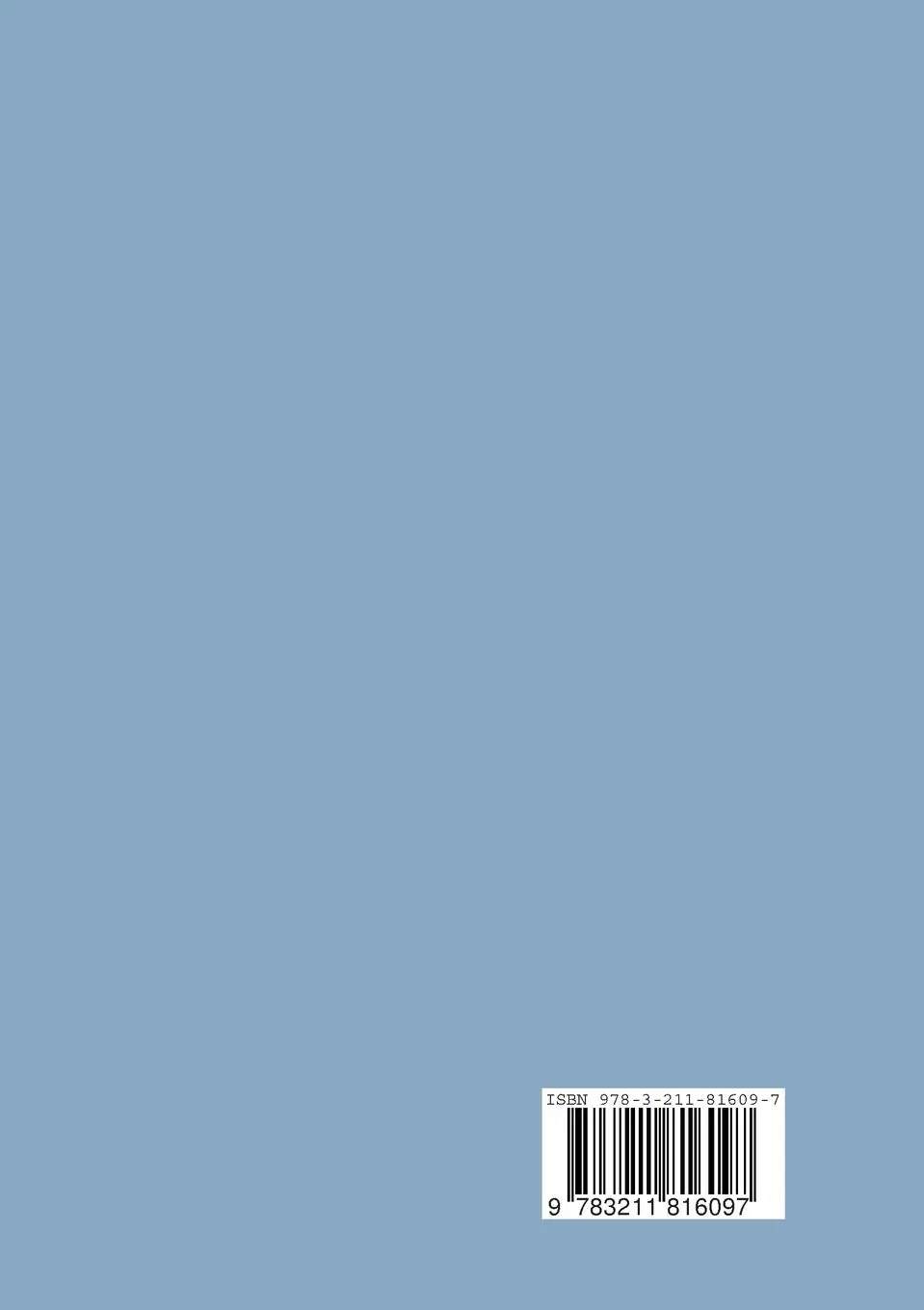 Rückseite: 9783211816097 | Symmetrie | A. Preisinger | Taschenbuch | vi | Deutsch | 1980