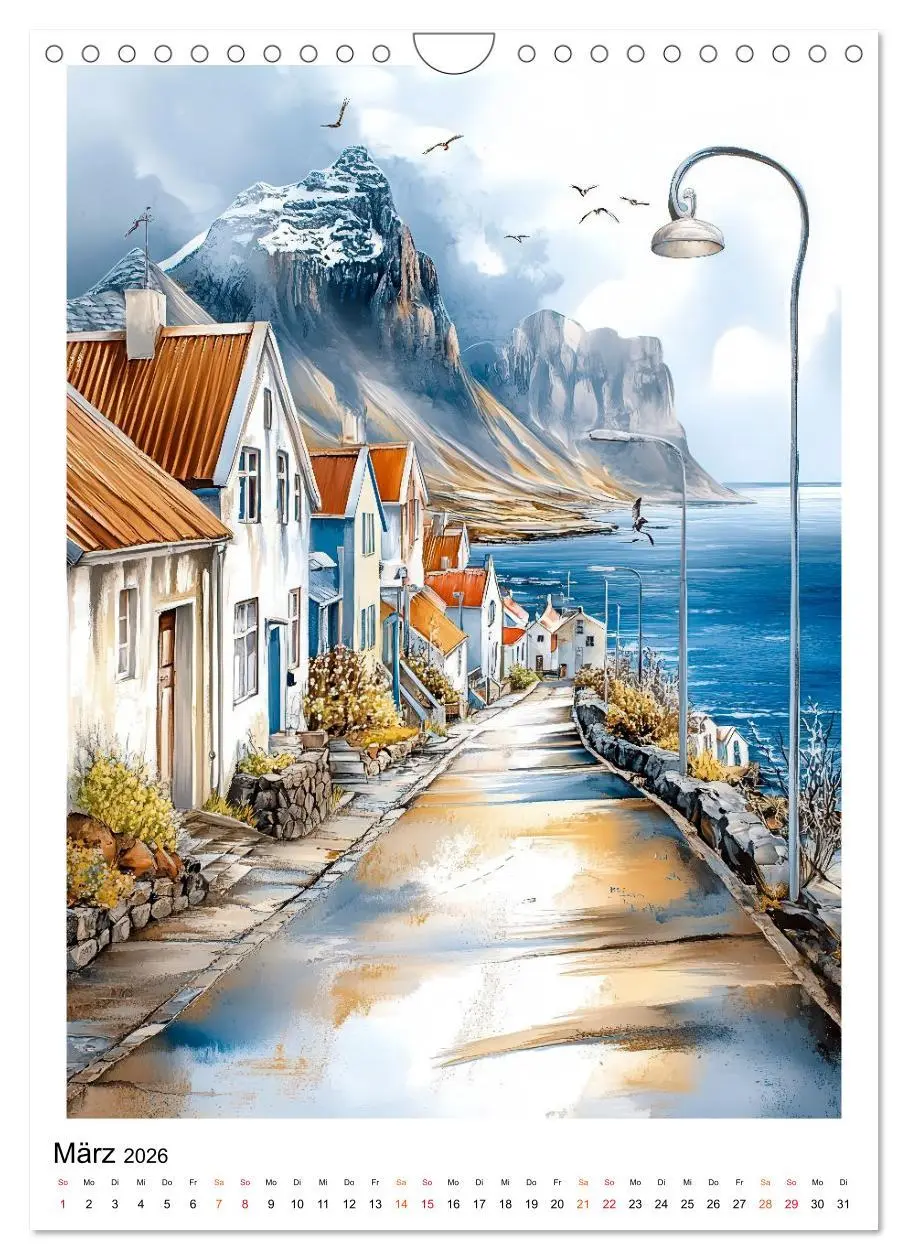 Bild: 9783457296097 | Island - Nordlichter, Feuer und Eis (Wandkalender 2026 DIN A4...