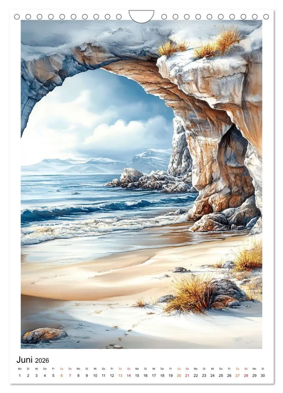 Bild: 9783457296097 | Island - Nordlichter, Feuer und Eis (Wandkalender 2026 DIN A4...