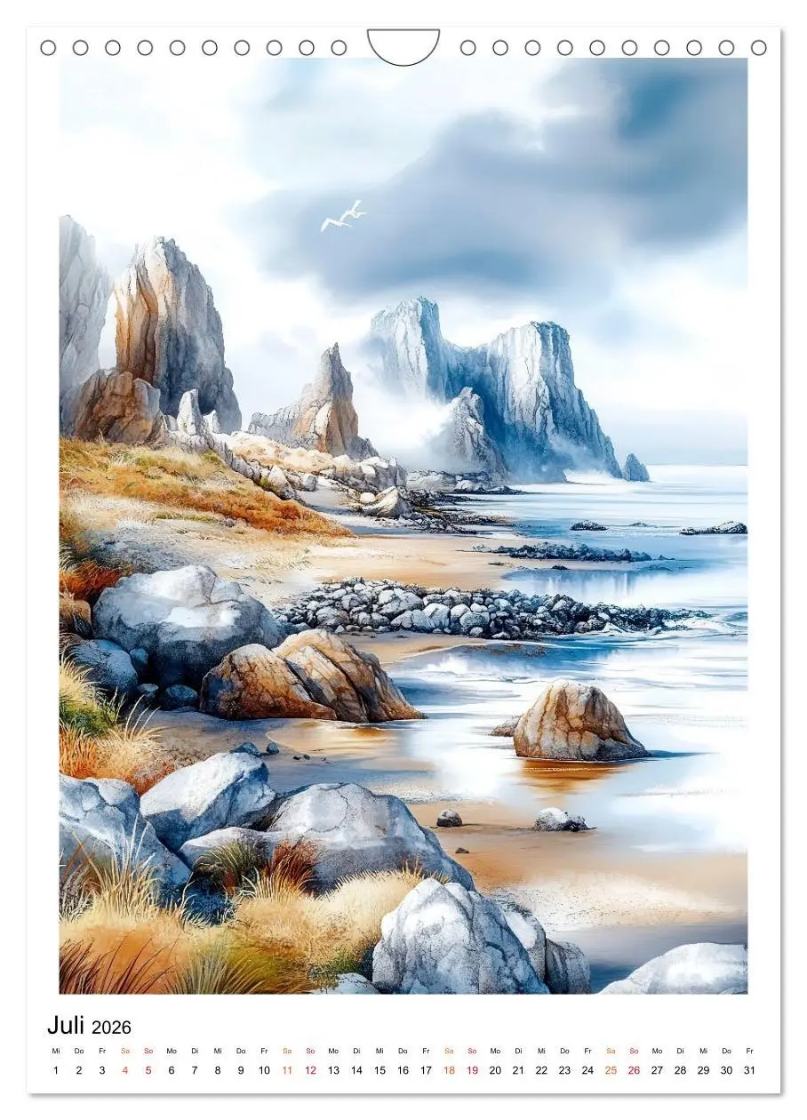 Bild: 9783457296097 | Island - Nordlichter, Feuer und Eis (Wandkalender 2026 DIN A4...