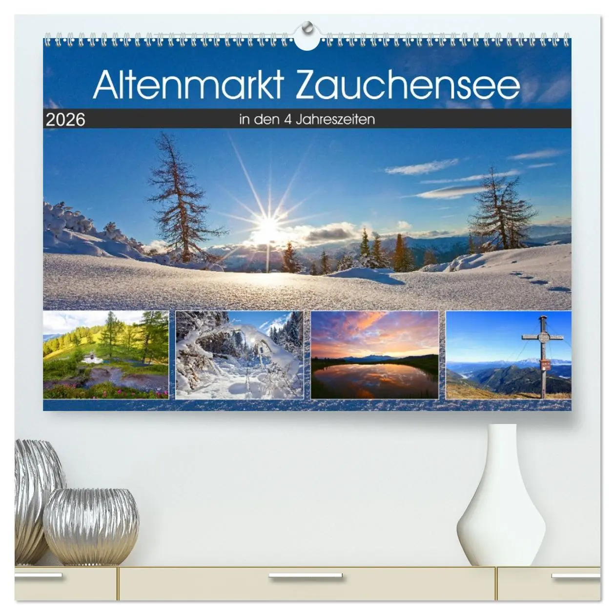 Cover: 9783457746097 | Altenmarkt Zauchensee (hochwertiger Premium Wandkalender 2026 DIN...