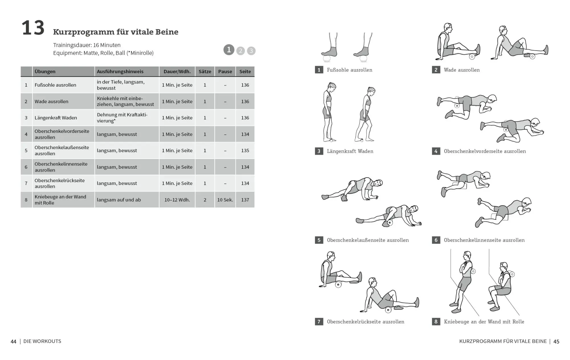Bild: 9783742316097 | 50 Workouts mit Faszienrolle und Ball | Torsten Pfitzer | Taschenbuch