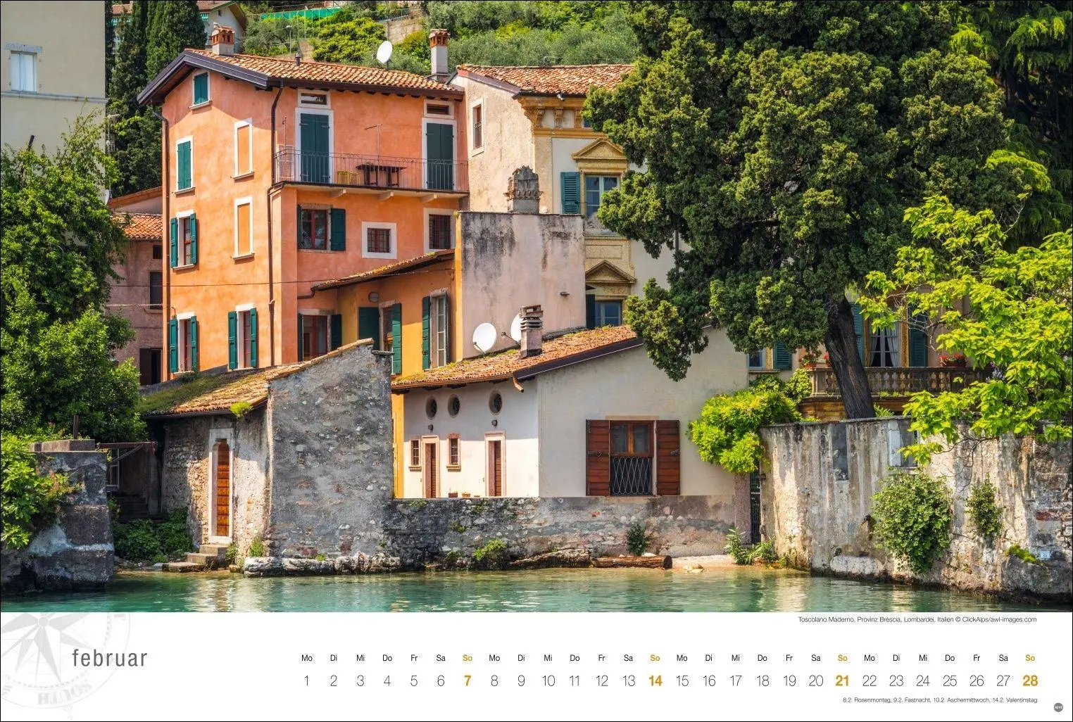 Bild: 9783756416097 | Gardasee Globetrotter Kalender 2027 - Von romantischen Buchten und...