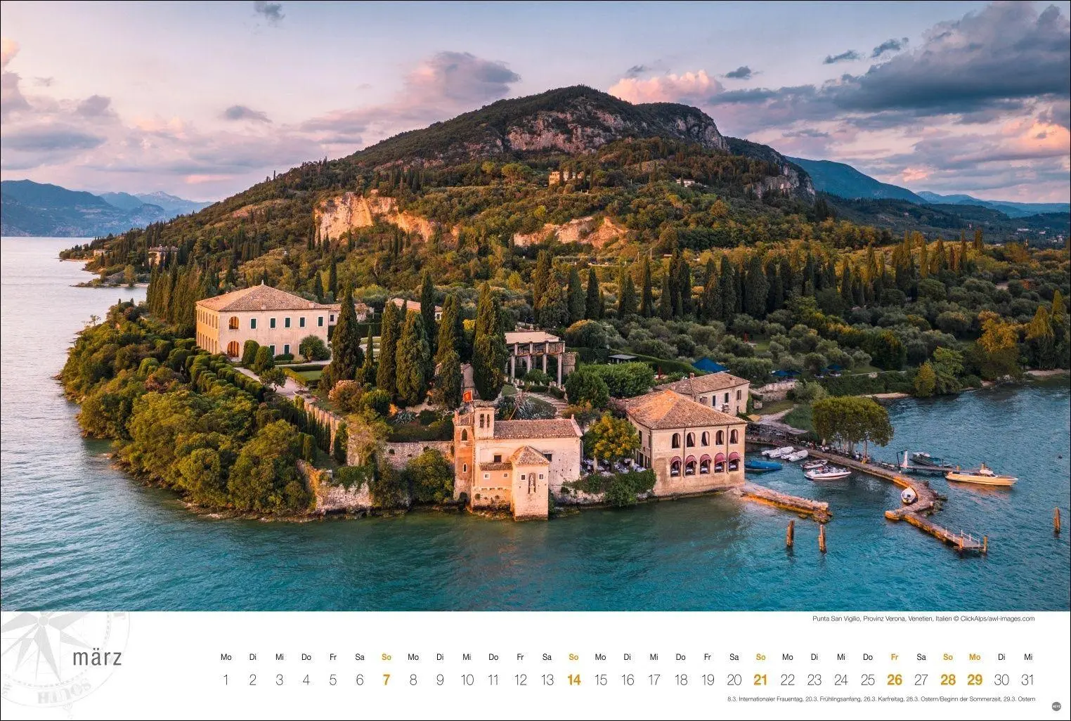 Bild: 9783756416097 | Gardasee Globetrotter Kalender 2027 - Von romantischen Buchten und...