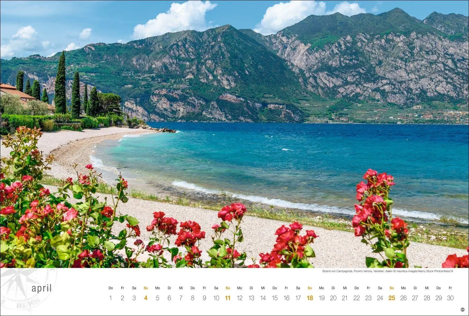 Bild: 9783756416097 | Gardasee Globetrotter Kalender 2027 - Von romantischen Buchten und...