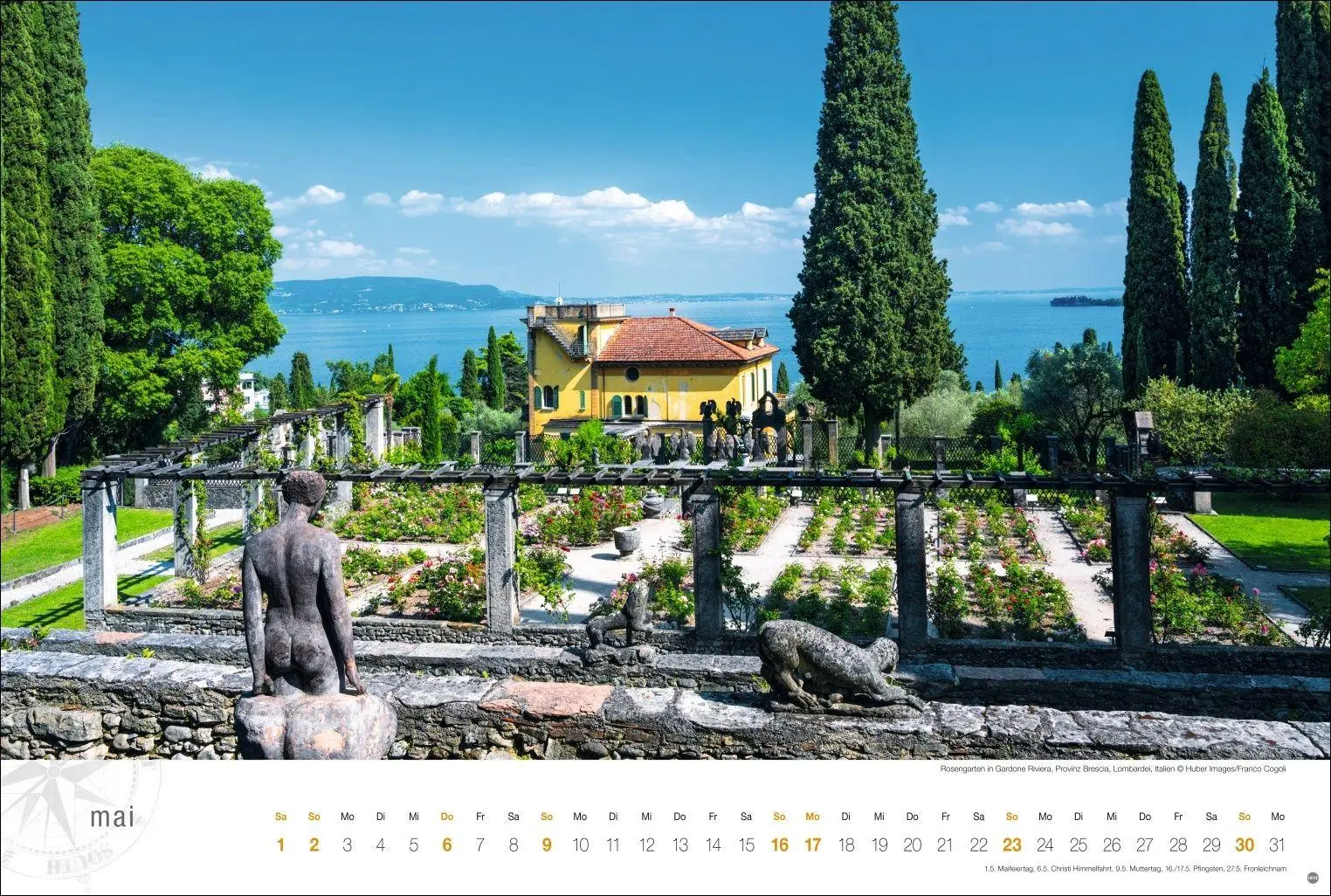 Bild: 9783756416097 | Gardasee Globetrotter Kalender 2027 - Von romantischen Buchten und...