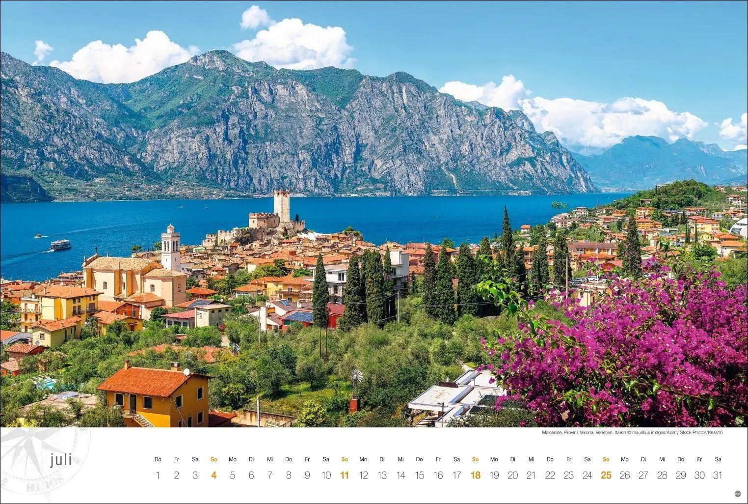 Bild: 9783756416097 | Gardasee Globetrotter Kalender 2027 - Von romantischen Buchten und...