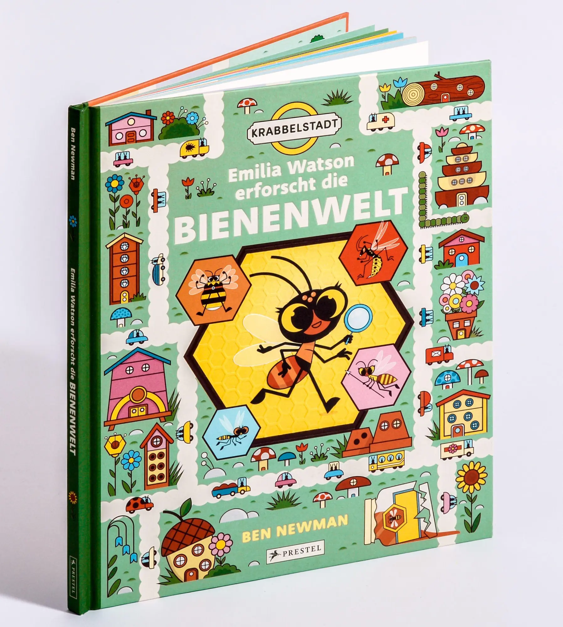 Cover: 9783791376097 | Emilia Watson erforscht die Bienenwelt | Ben Newman | Buch | 48 S.