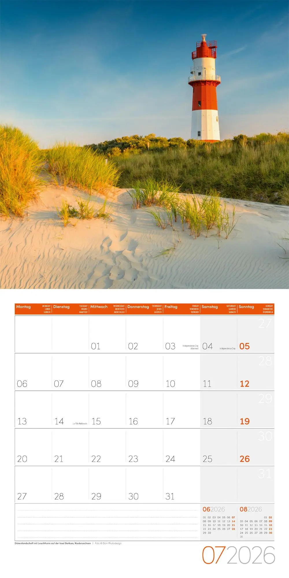 Bild: 9783838446097 | Deutschland Kalender 2026 - 30x30 | Ackermann Kunstverlag GmbH | 28 S.