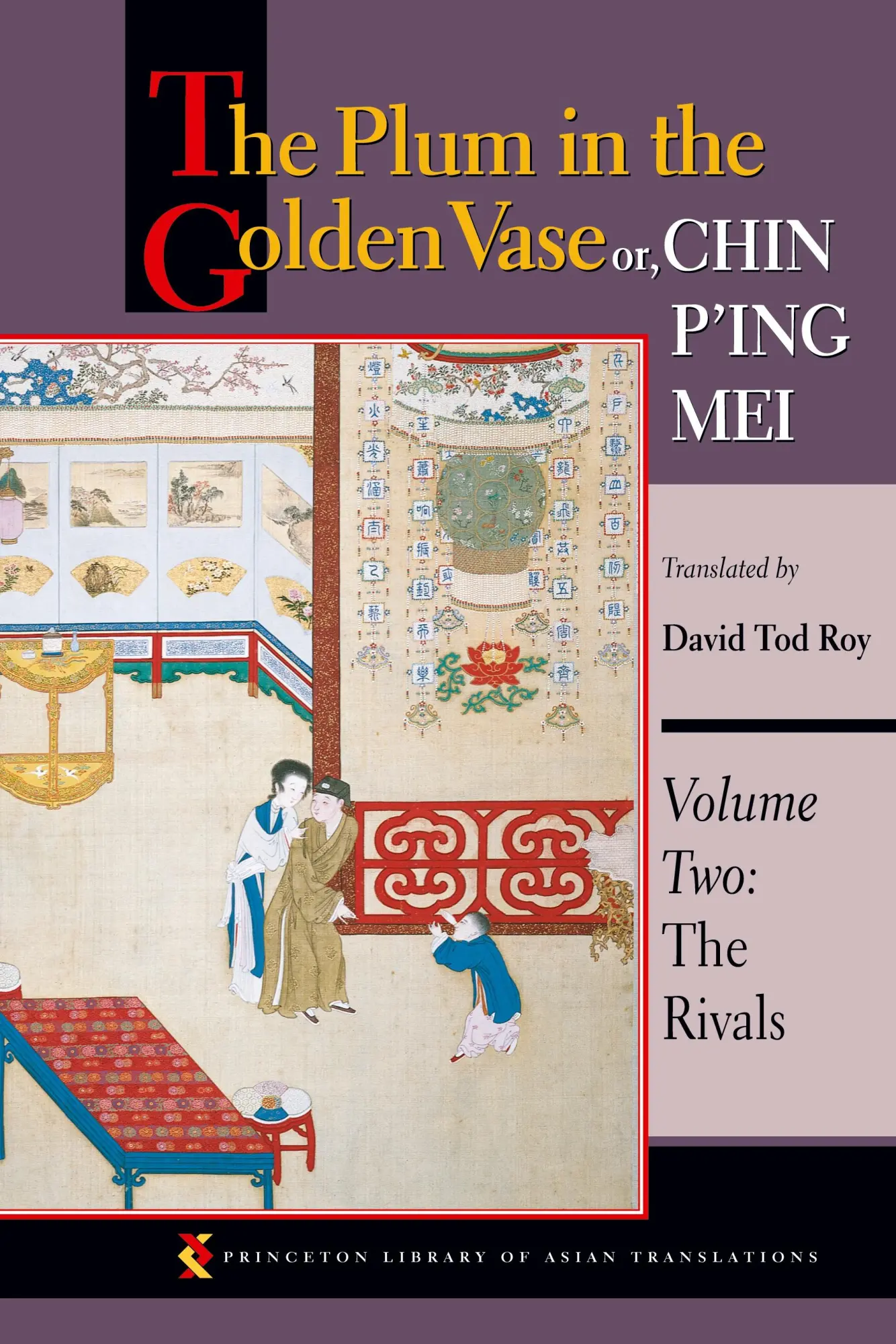 Cover: 9780691126197 | The Plum in the Golden Vase or, Chin P'ing Mei, Volume Two | Roy
