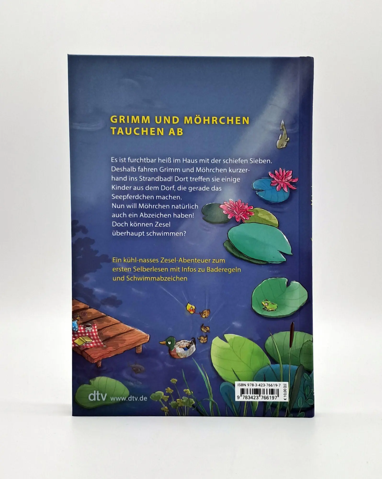 Bild: 9783423766197 | Grimm und Möhrchen machen das Seepferdchen | Stephanie Schneider