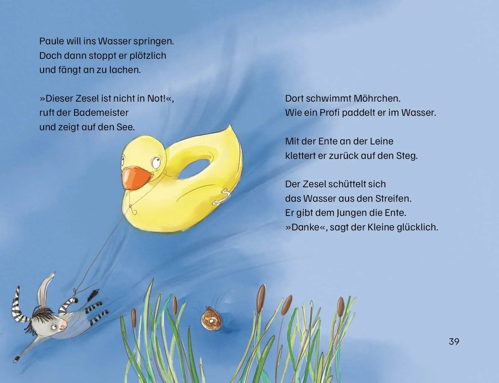 Bild: 9783423766197 | Grimm und Möhrchen machen das Seepferdchen | Stephanie Schneider