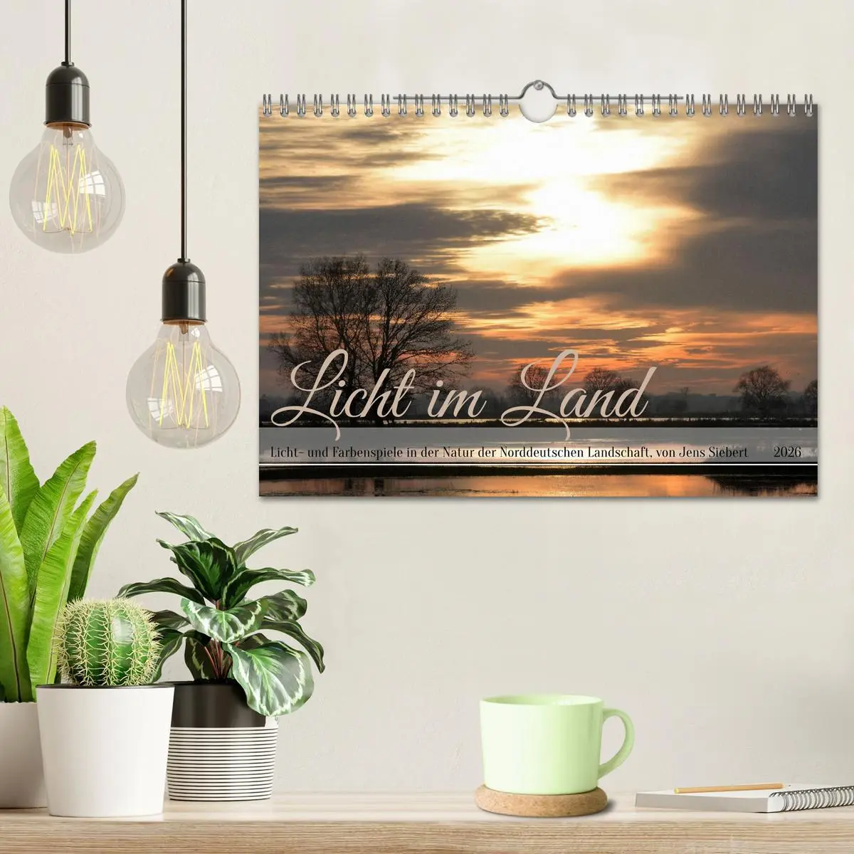 Bild: 9783457356197 | Licht im Land (Wandkalender 2026 DIN A4 quer), CALVENDO Monatskalender