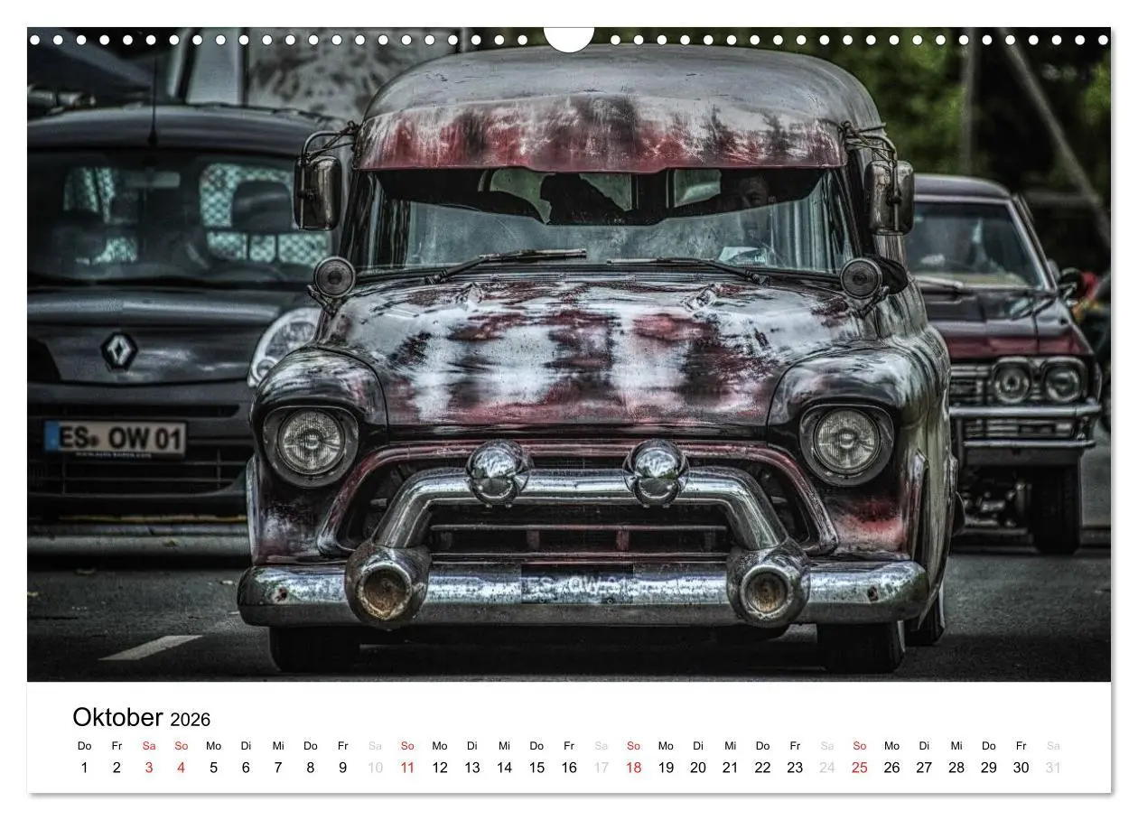 Bild: 9783516066197 | Custom Cars - Männerträume werden wahr (Wandkalender 2026 DIN A3...