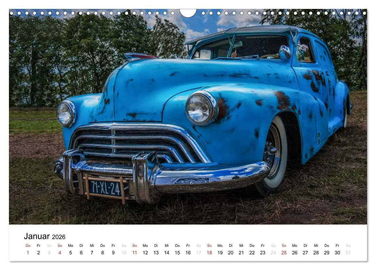Bild: 9783516066197 | Custom Cars - Männerträume werden wahr (Wandkalender 2026 DIN A3...