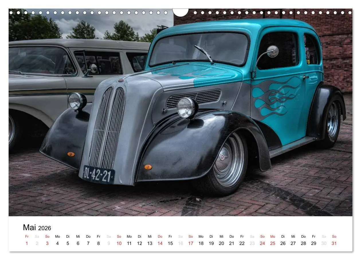 Bild: 9783516066197 | Custom Cars - Männerträume werden wahr (Wandkalender 2026 DIN A3...