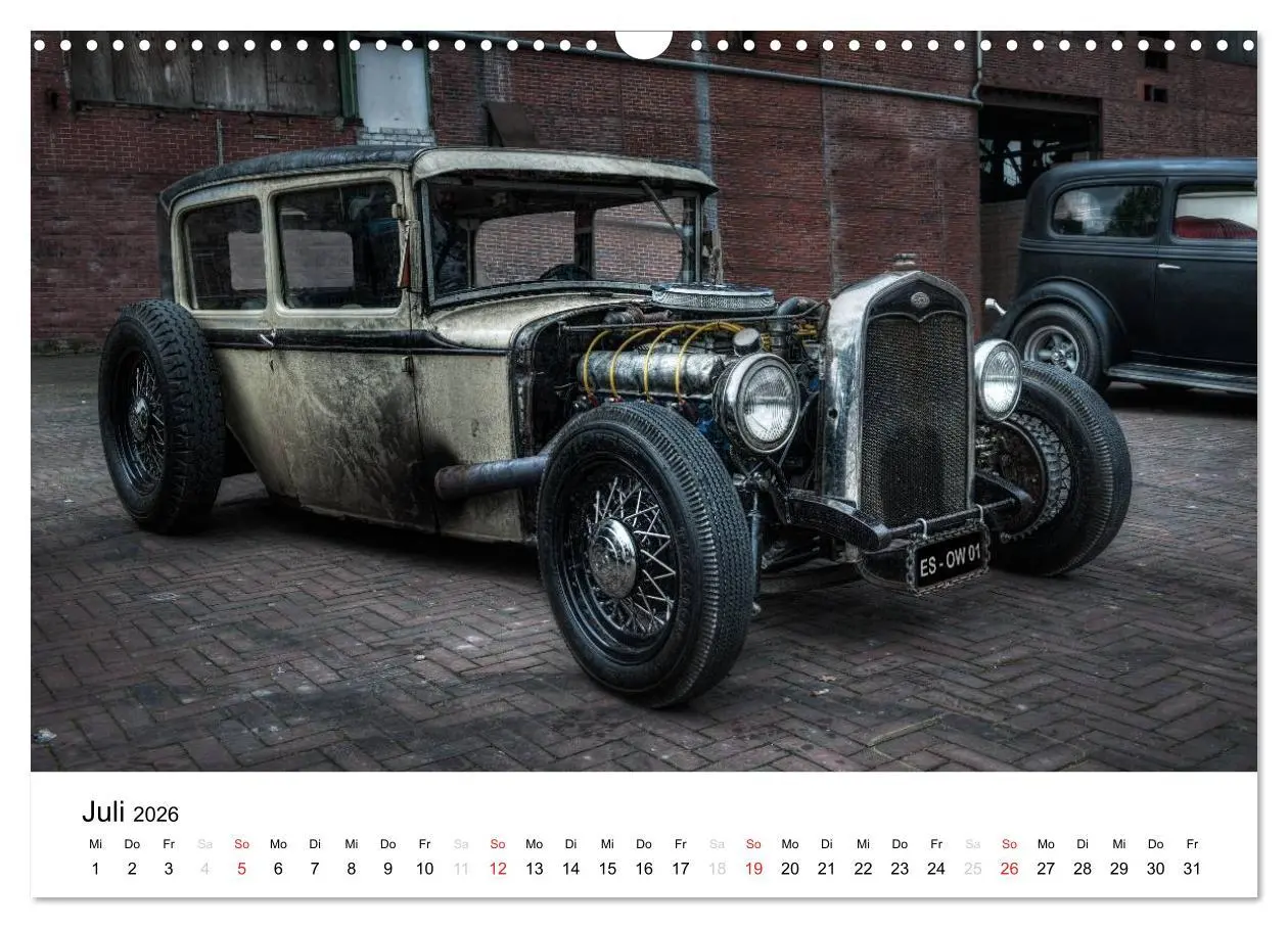 Bild: 9783516066197 | Custom Cars - Männerträume werden wahr (Wandkalender 2026 DIN A3...