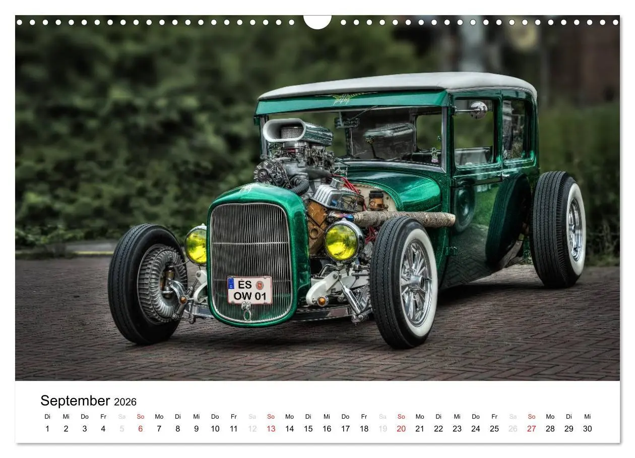 Bild: 9783516066197 | Custom Cars - Männerträume werden wahr (Wandkalender 2026 DIN A3...